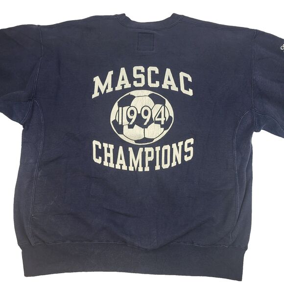 Vintage North Adams Statesoccer MASCAC 1994 Champions Sweatshirt XL